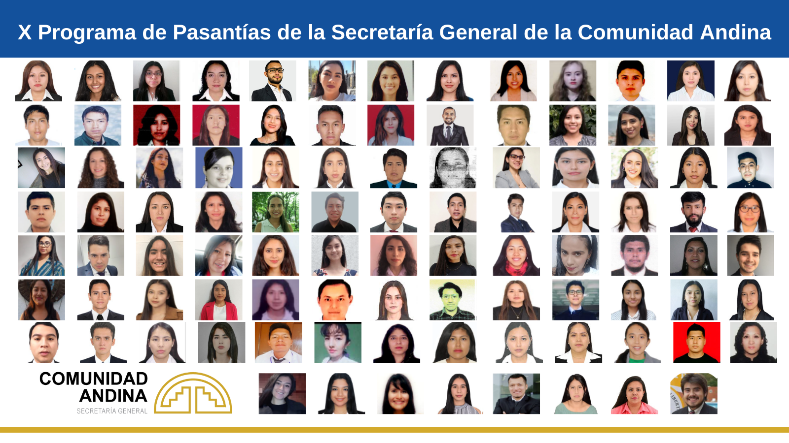112 jóvenes profesionales de la Comunidad Andina participan en programa de pasantías “practiCAN”