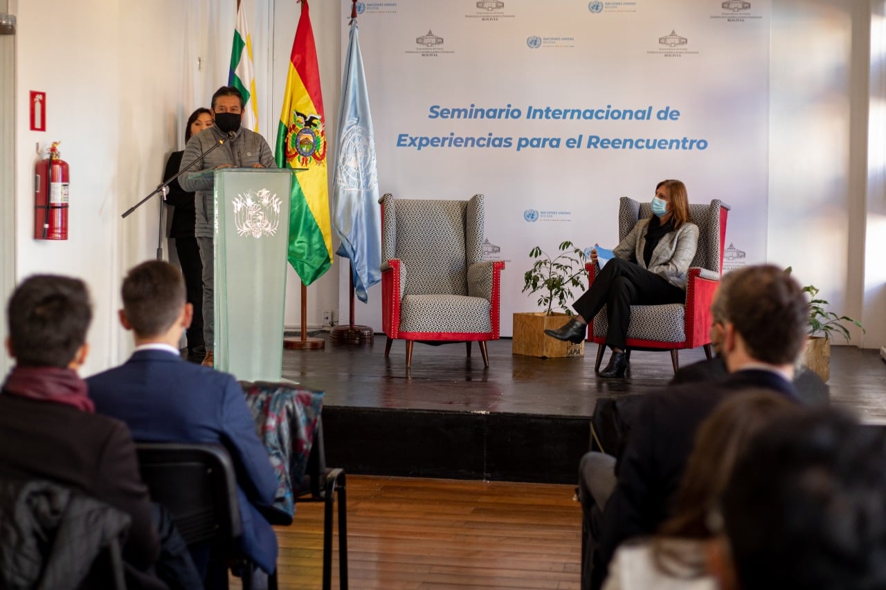 Vicepresidencia y Naciones Unidas realizan seminario internacional sobre diálogo y convivencia pacífica