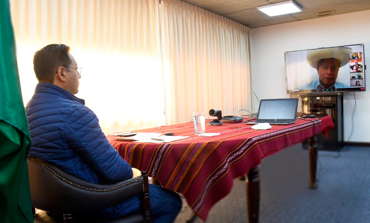 Presidente Arce sobre Pedro Castillo y el Bicentenario del Perú: “Que represente una nueva era en la relación entre nuestros pueblos”