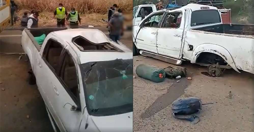 Accidente en la carretera Bioceánica deja cinco fallecidos