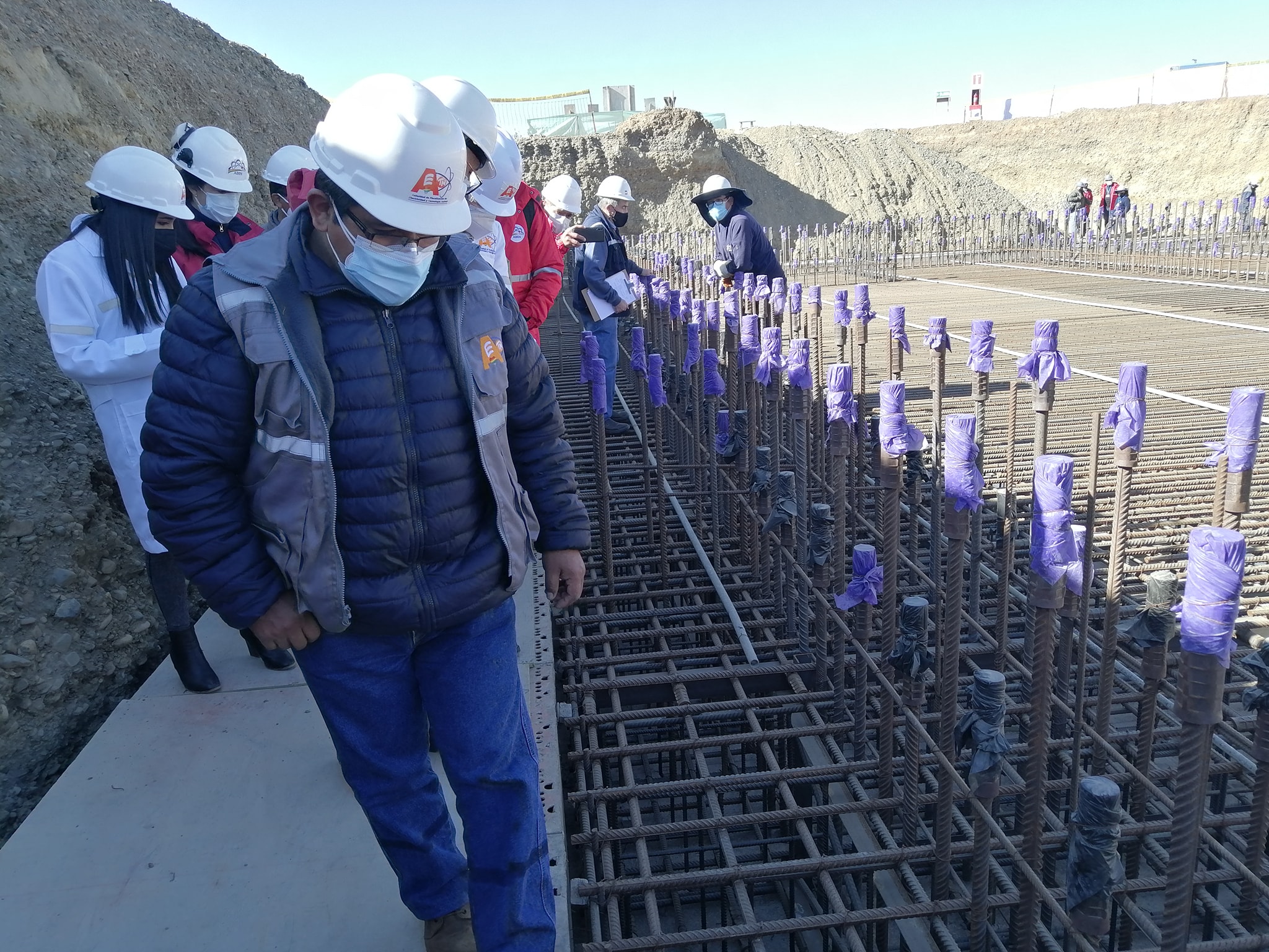 AETN supervisa ejecución del Centro de Investigación y Desarrollo en Tecnología Nuclear de El Alto