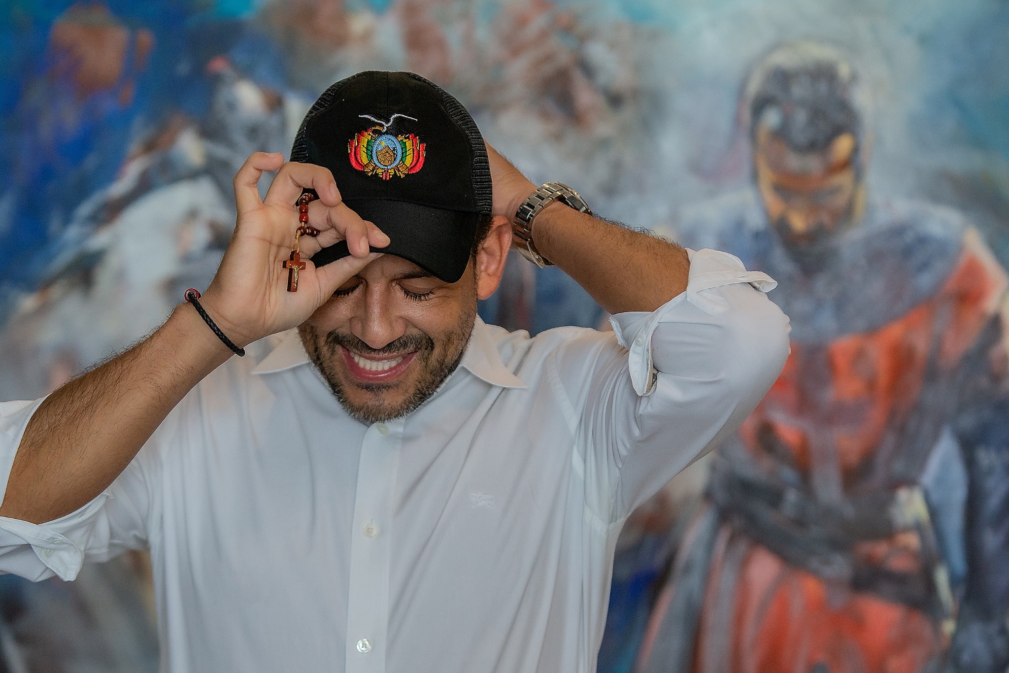 A casi dos años del golpe de Estado, Camacho y cívicos cruceños vuelven a impulsar la desobediencia civil