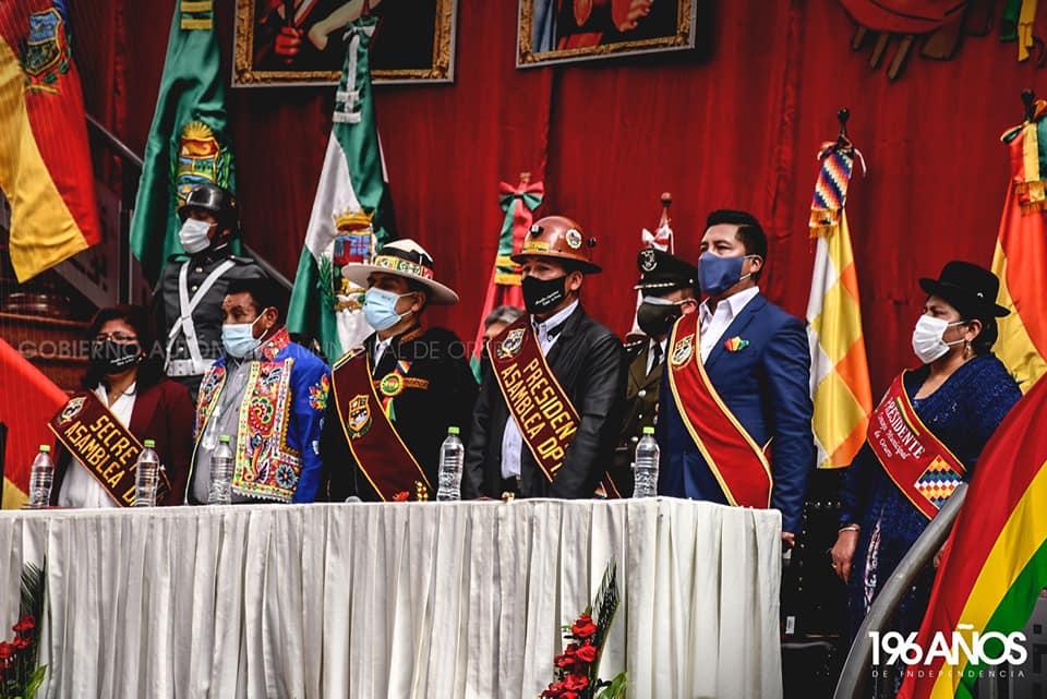 Alcalde de Oruro convoca a trabajar en unidad en la búsqueda de progreso y consolidar la reactivación económica