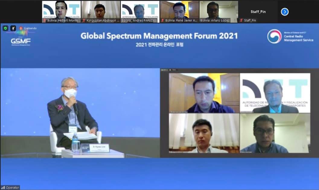 ATT expone experiencias de Bolivia en el control del espectro radioeléctrico en foro internacional