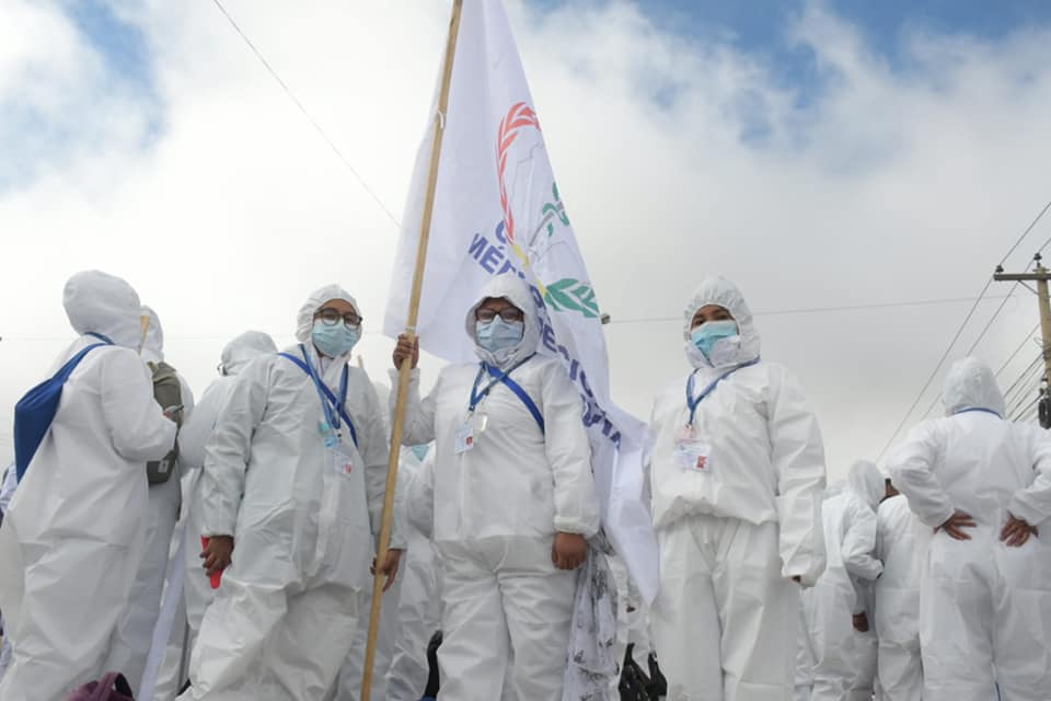 Salud despliega 266 brigadas médicas en El Alto para rastrillajes y vacunación masiva contra el COVID-19 (amplia)