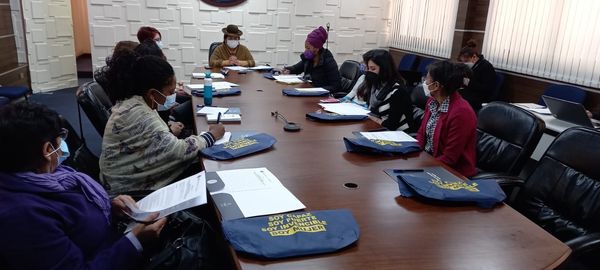 Ministerio de Justicia genera espacios de trabajo y coordinación institucional para una vida digna de las mujeres
