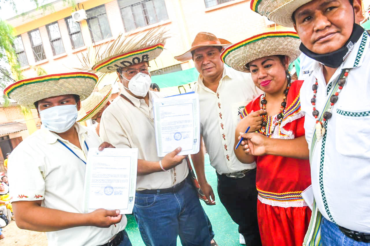 Presidente reafirma que el Gobierno respeta la estructura orgánica de los pueblos indígenas