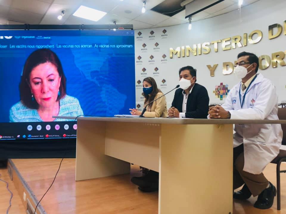 La OPS/OMS destaca 10 logros de Bolivia en la lucha contra el COVID-19