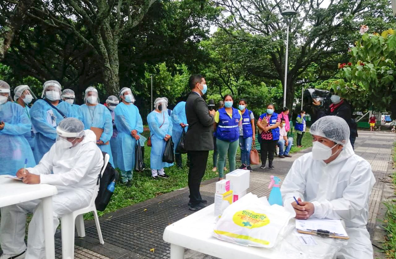 COVID-19: Presidente afirma que la salud del pueblo es una prioridad y destaca labor de brigadas en Santa Cruz