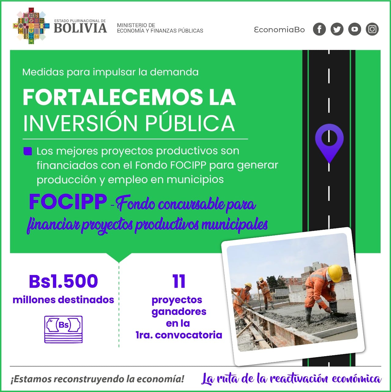 Economía: Fondo Focipp ya tiene sus primeros 11 proyectos ganadores de 10 municipios