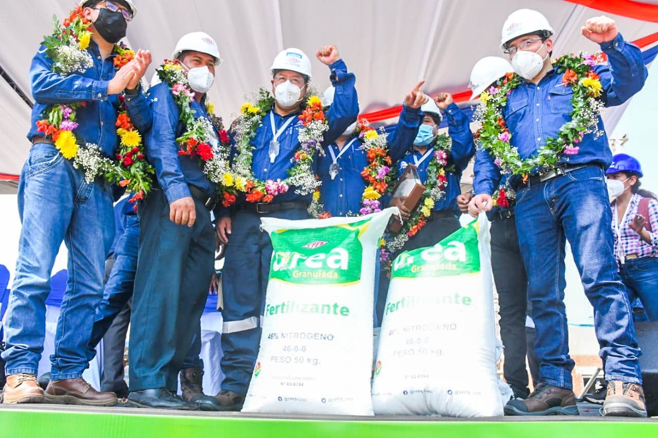 Gobierno lanza el “Programa sembrando con urea” para consolidar el uso del agrofertilizante y fortalecer la producción en Bolivia