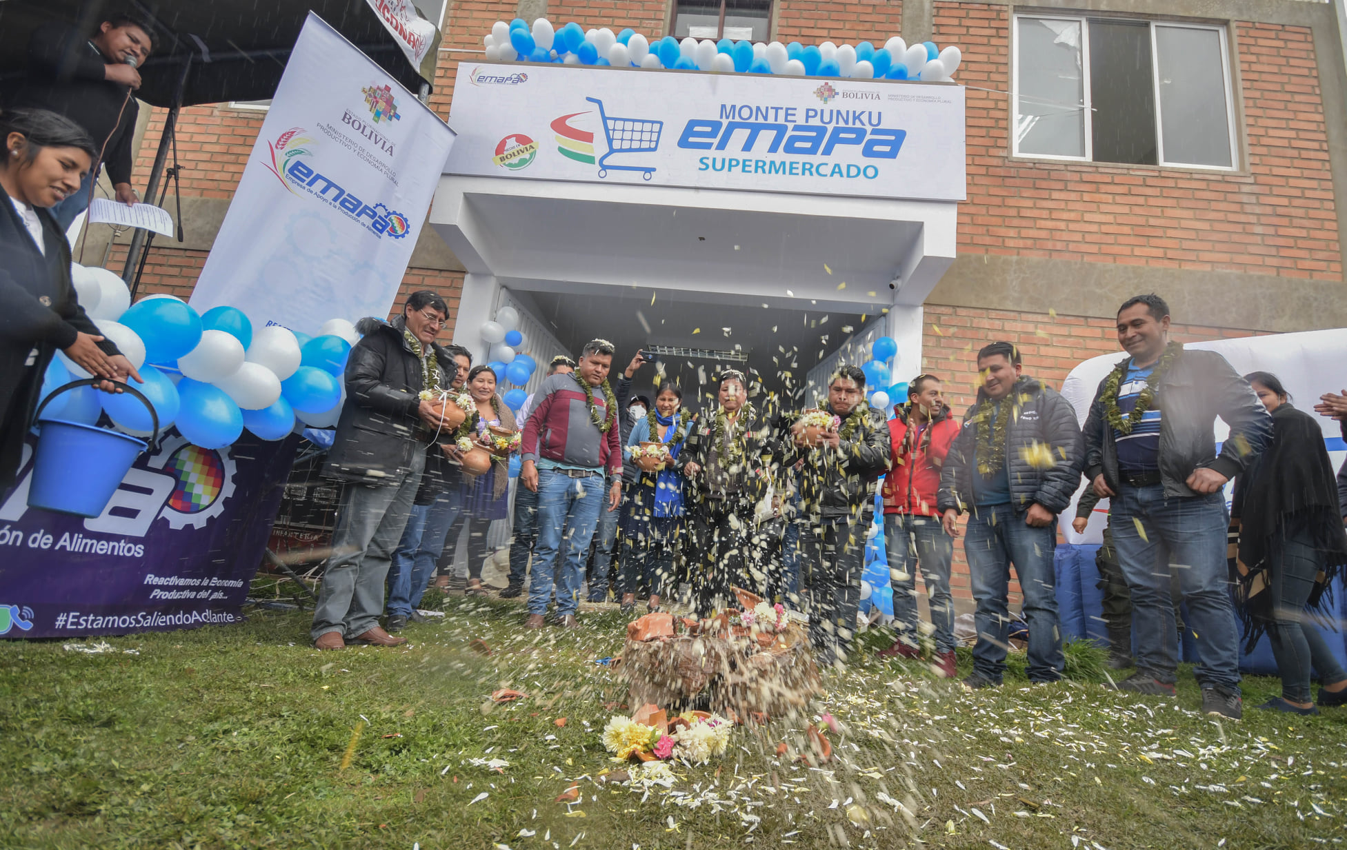 Cochabamba: Emapa inaugura un supermercado en la localidad Monte Punku