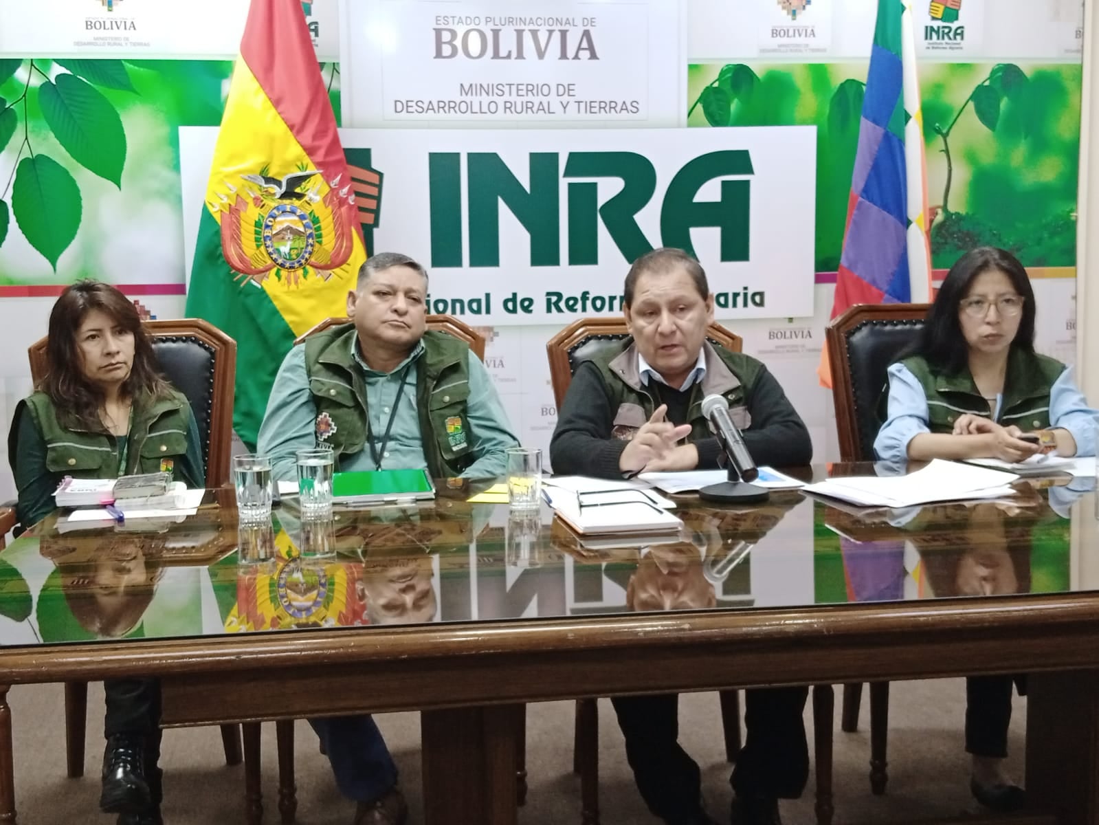 INRA: El 88% de la tierra rural en Bolivia está saneada y titulada