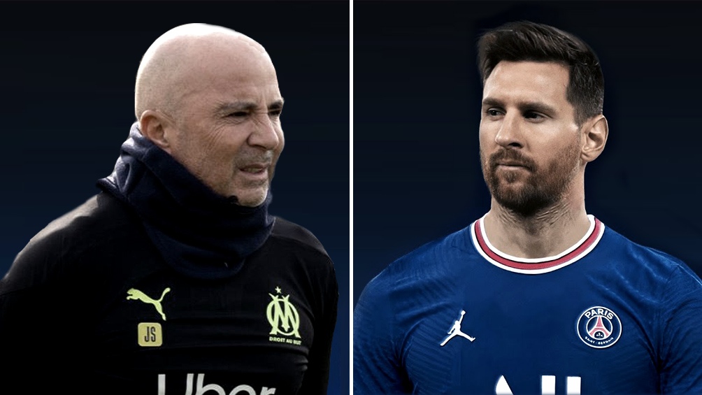 Messi se reencontrará con Sampaoli en su primer clásico por la Ligue 1 de Francia