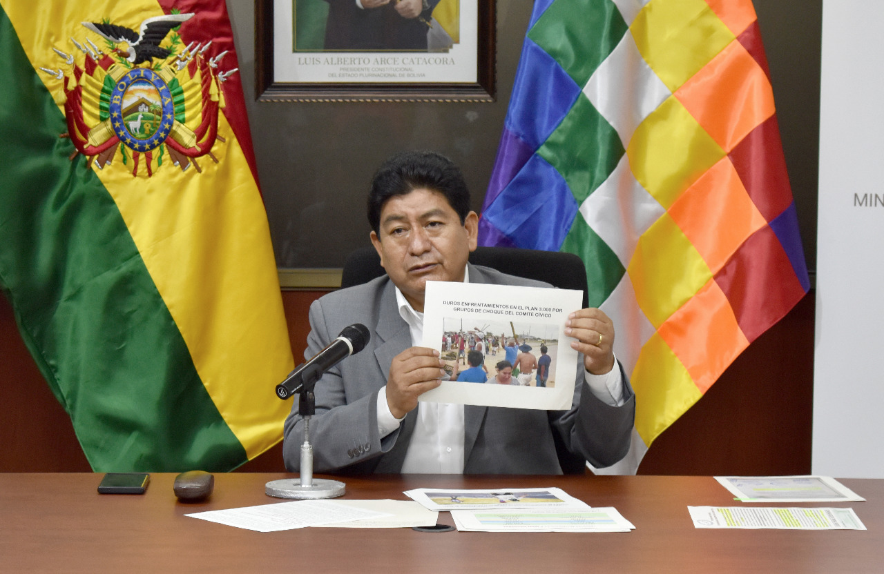 Gobierno reporta pérdidas por Bs 14,4 millones en transporte aéreo y terrestre a causa del paro