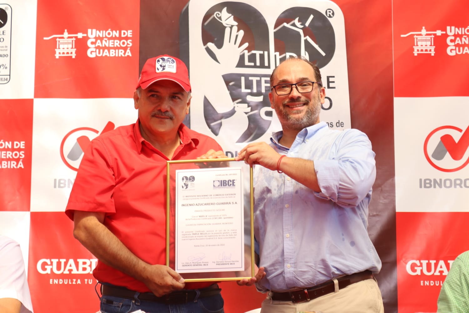 Certifican a Guabirá como empresa 100% libre de trabajo infantil, forzoso y discriminación