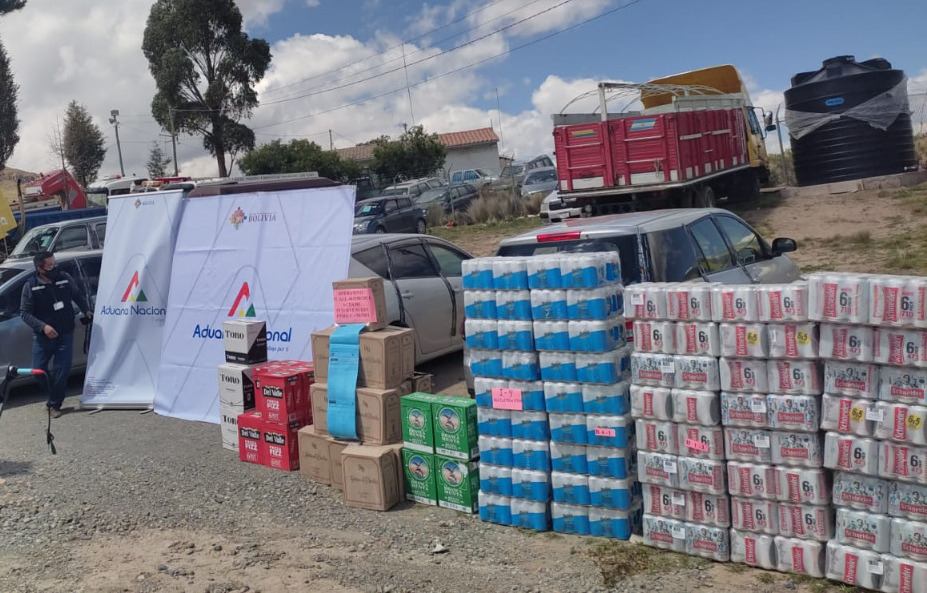 Aduana comisa Bs 4 millones en mercancía de contrabando en Potosí durante diciembre