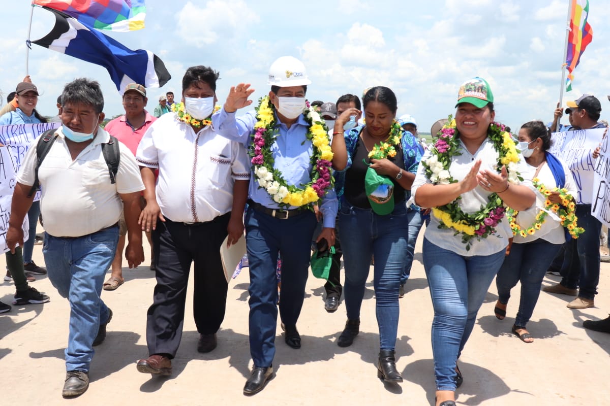 Gobierno reinicia construcción de la obra Puente Piraí – Mineros en Santa Cruz