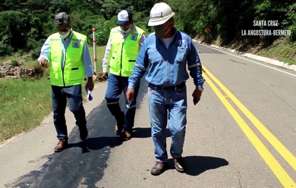 ABC identifica 18 puntos críticos en la carretera hacia los valles cruceños que deben ser intervenidos