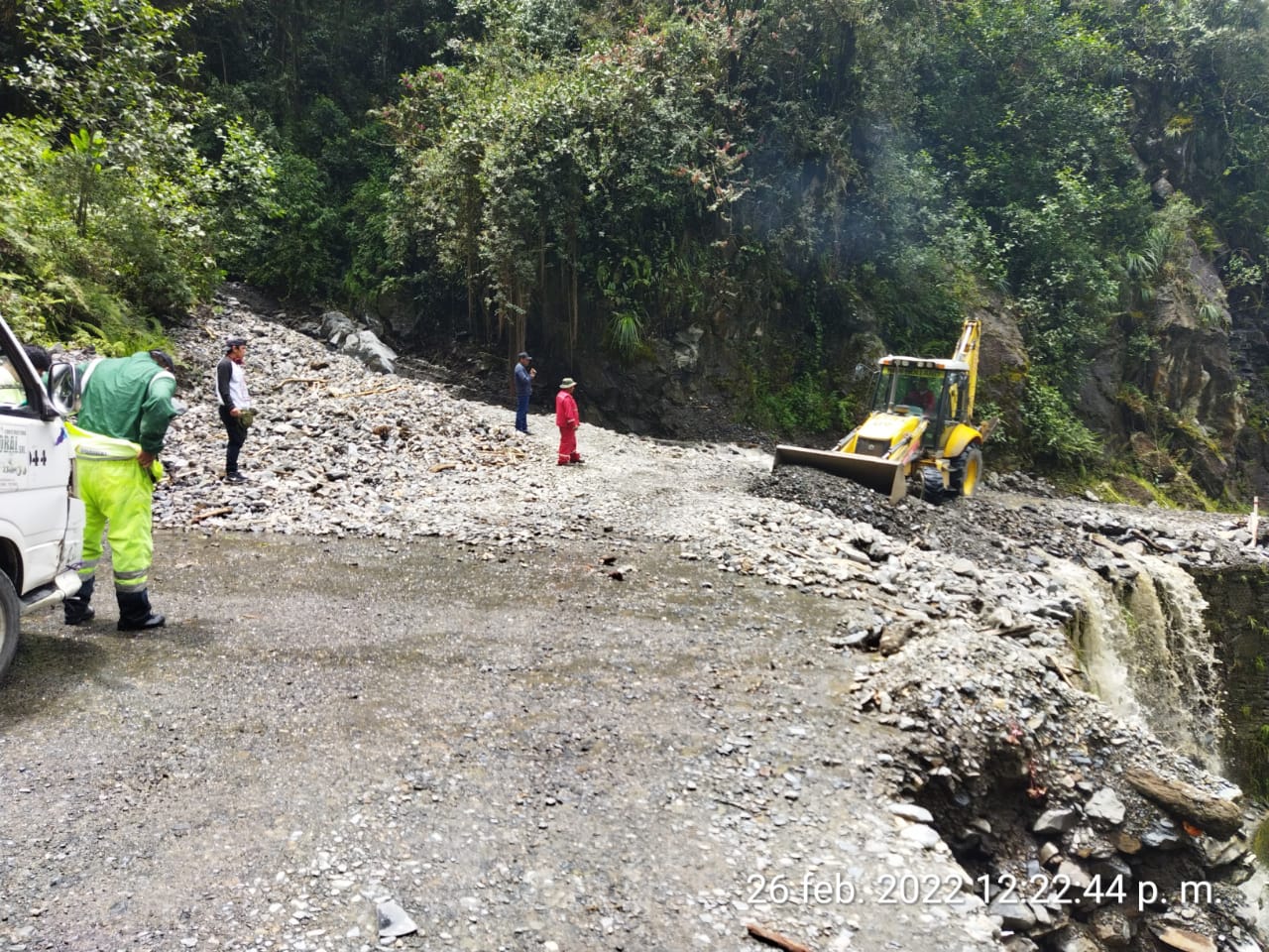 La ABC atendió seis sectores críticos de la Red Vial Fundamental durante el Carnaval