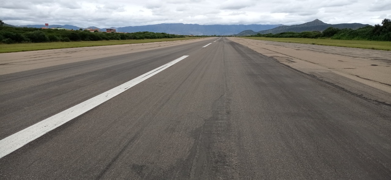 DGAC determina que la pista del aeropuerto de Tarija se encuentra operable