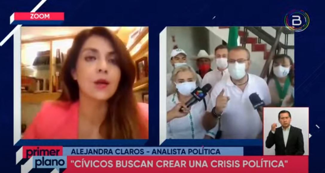 Analista: Cívicos y actores de oposición buscan crear una crisis política y una escalada de violencia