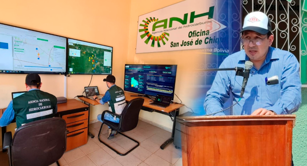 Inauguran oficina de la ANH en San José de Chiquitos y centro de monitoreo contra incendios en la Chiquitanía