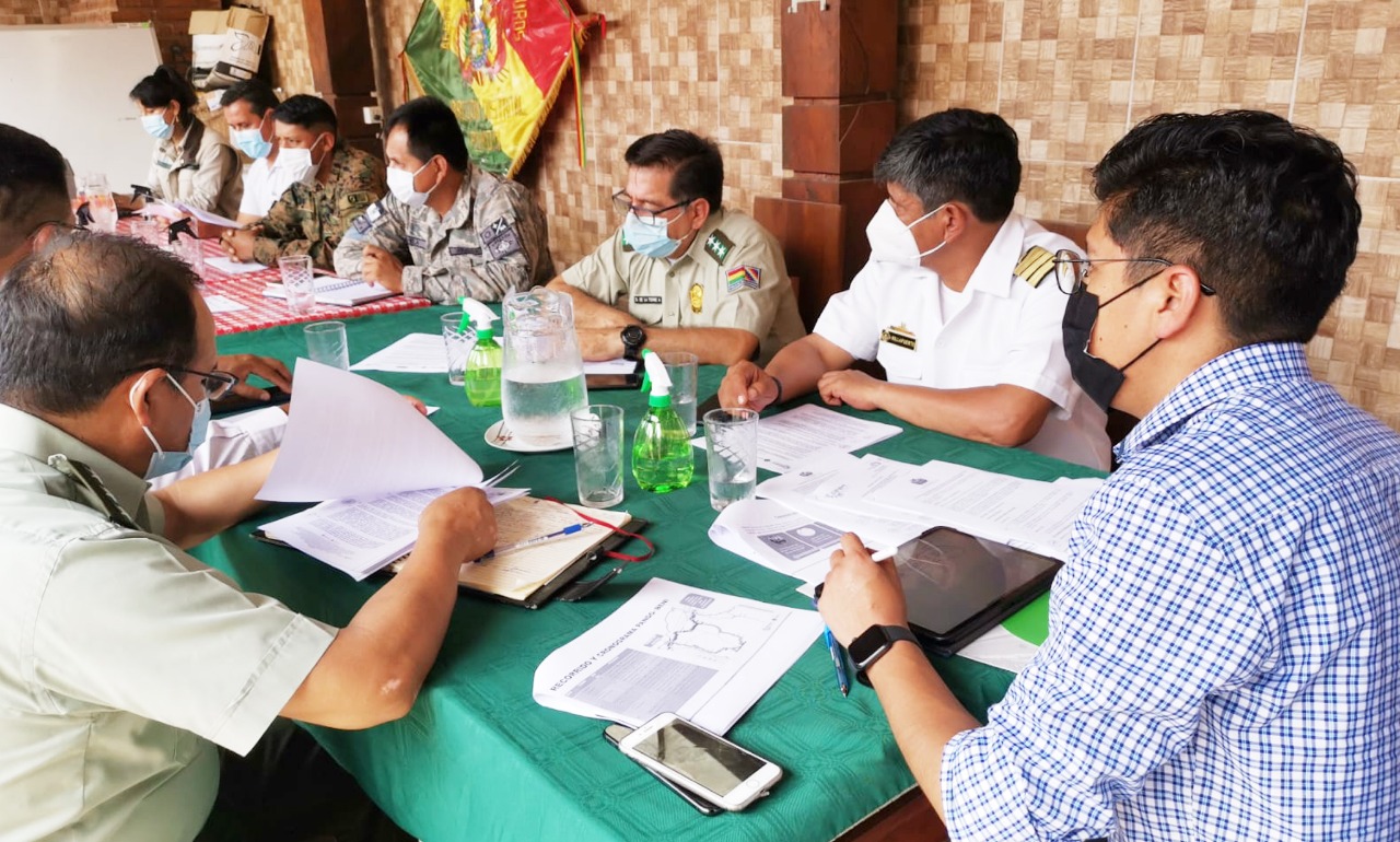 ANH e instituciones de Pando acuerdan fortalecer lucha contra el contrabando de hidrocarburos