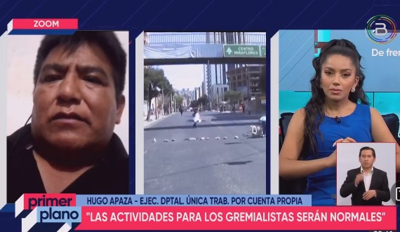 Trabajadores por cuenta propia de Cochabamba niegan apoyo a paro contra Ley 1386 porque tiene fines políticos