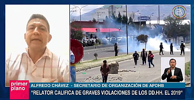 APDHB: Informe de García-Sayán es prueba que en 2019 se masacró al pueblo