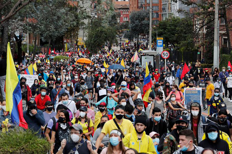 Al menos 59 personas fueron asesinadas durante el paro en Colombia