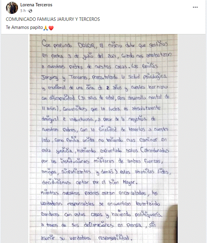 Familias de excomandantes optan por juicio abreviado para lograr libertad en caso golpe de Estado II