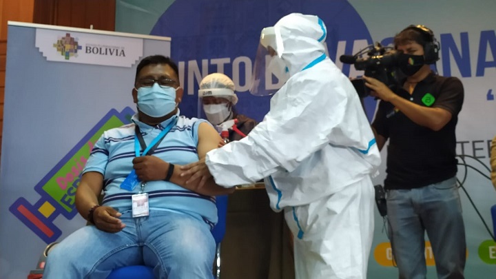 Aplicación de segundas dosis de Sputnik V se realiza esta semana según cronograma de cada punto de inmunización