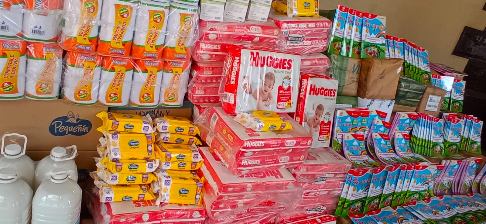 Entregan insumos de bioseguridad y material educativo para centros infantiles de cinco municipios de Cochabamba