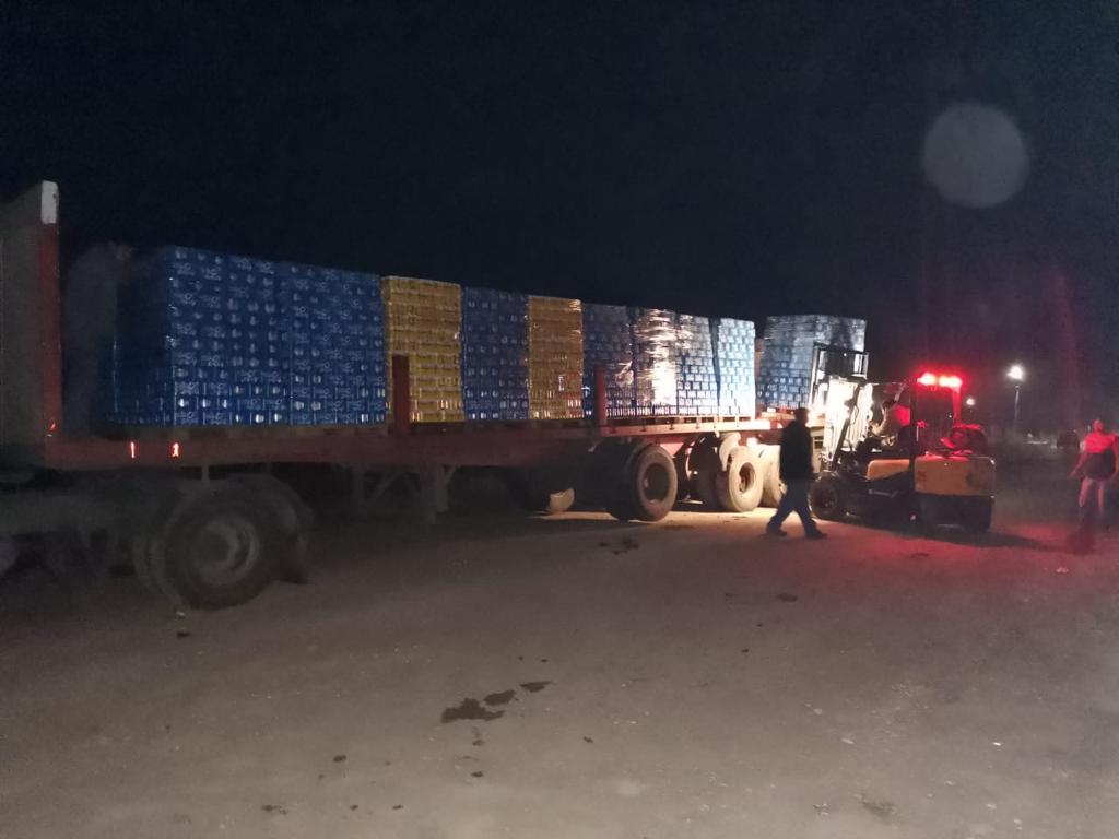 Aduana comisa 73 toneladas de cerveza brasileña de contrabando por un valor de Bs 894.703