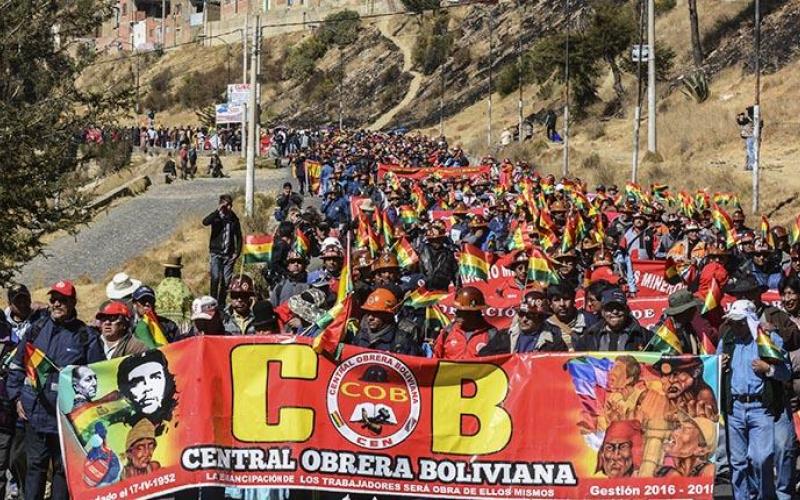 COB llama a reunión de emergencia para enfrentar el segundo intento de golpe de Estado por parte de cívicos cruceños