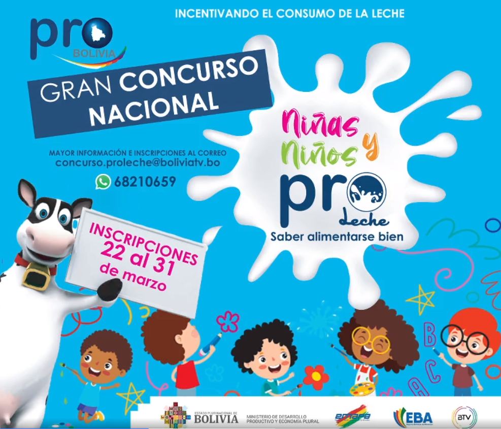 Ministerio de Desarrollo Productivo lanza concurso para incentivar consumo de leche