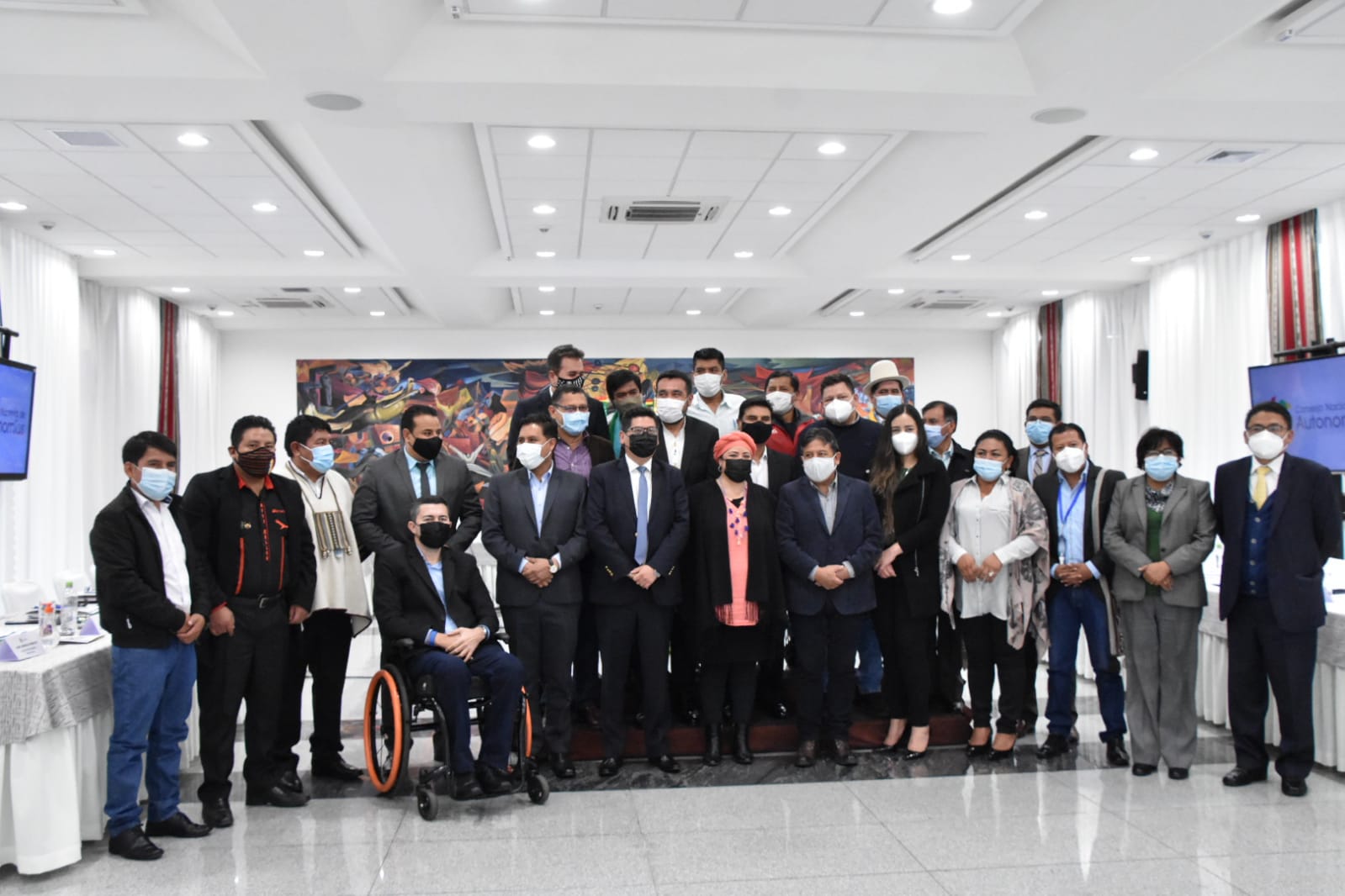 Consejo Nacional de Autonomías determina fortalecer estrategias para avanzar en el plan de vacunación contra el COVID-19