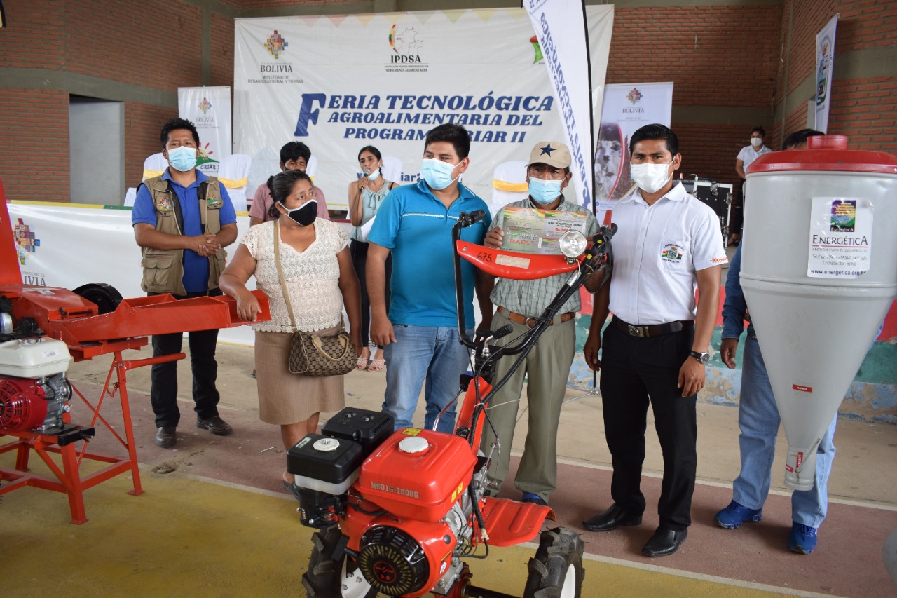 Gobierno destina más de Bs 2 millones para promover la producción agrícola en el municipio de Santa Rosa del Sara