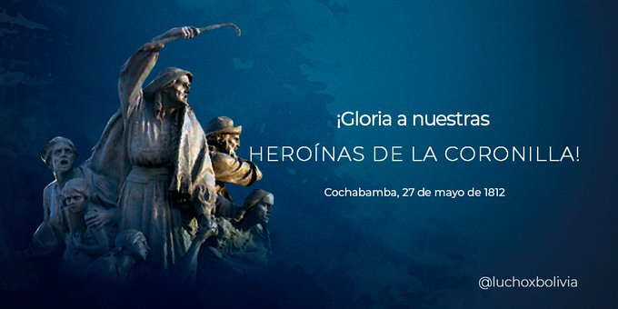 Presidente rinde homenaje a las Heroínas de la Coronilla, mujeres que lucharon por liberar a la patria