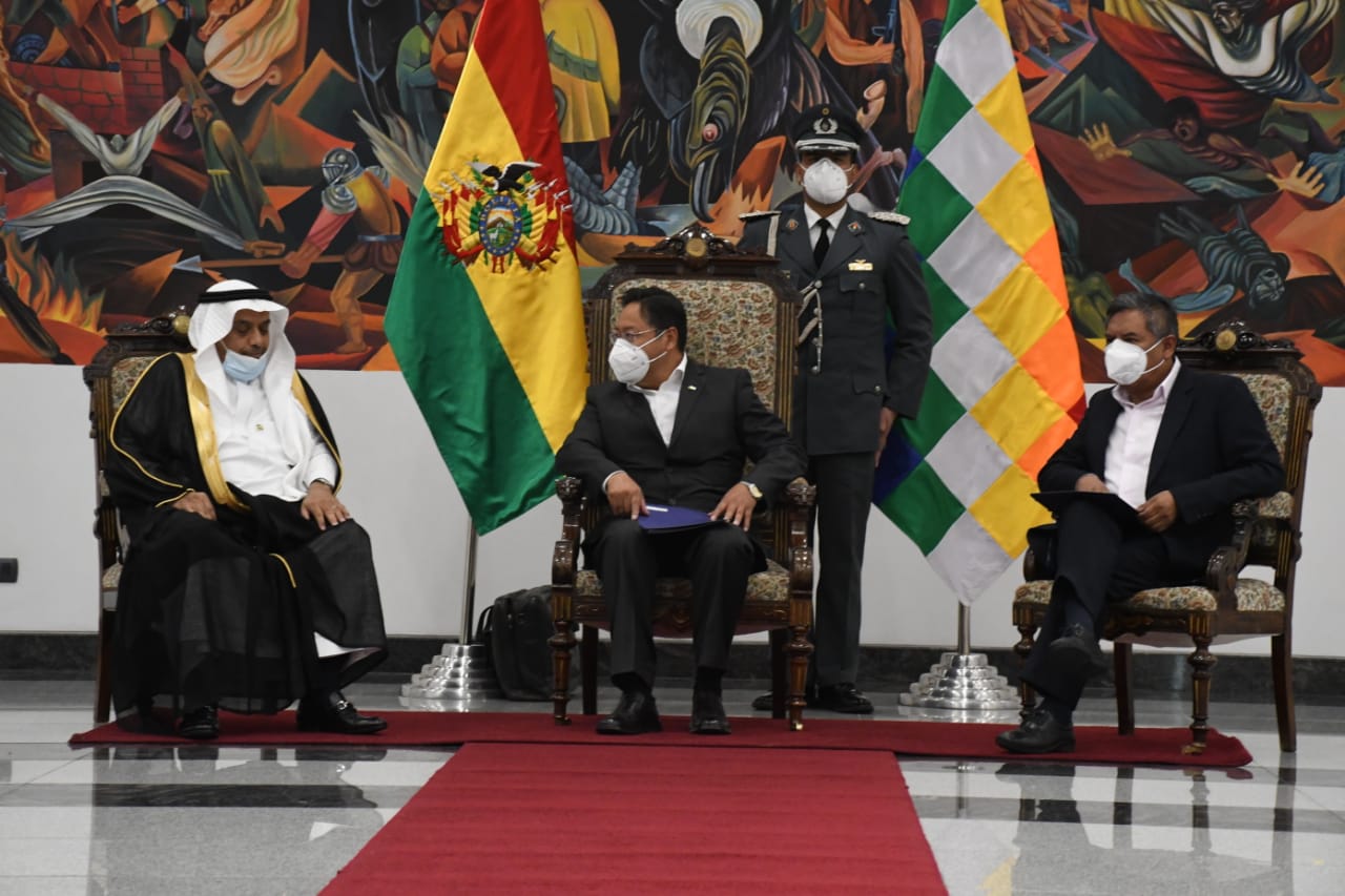 Embajadores de Arabia Saudita, Etiopía, Tailandia, Dinamarca y Corea del Sur presentan sus cartas credenciales