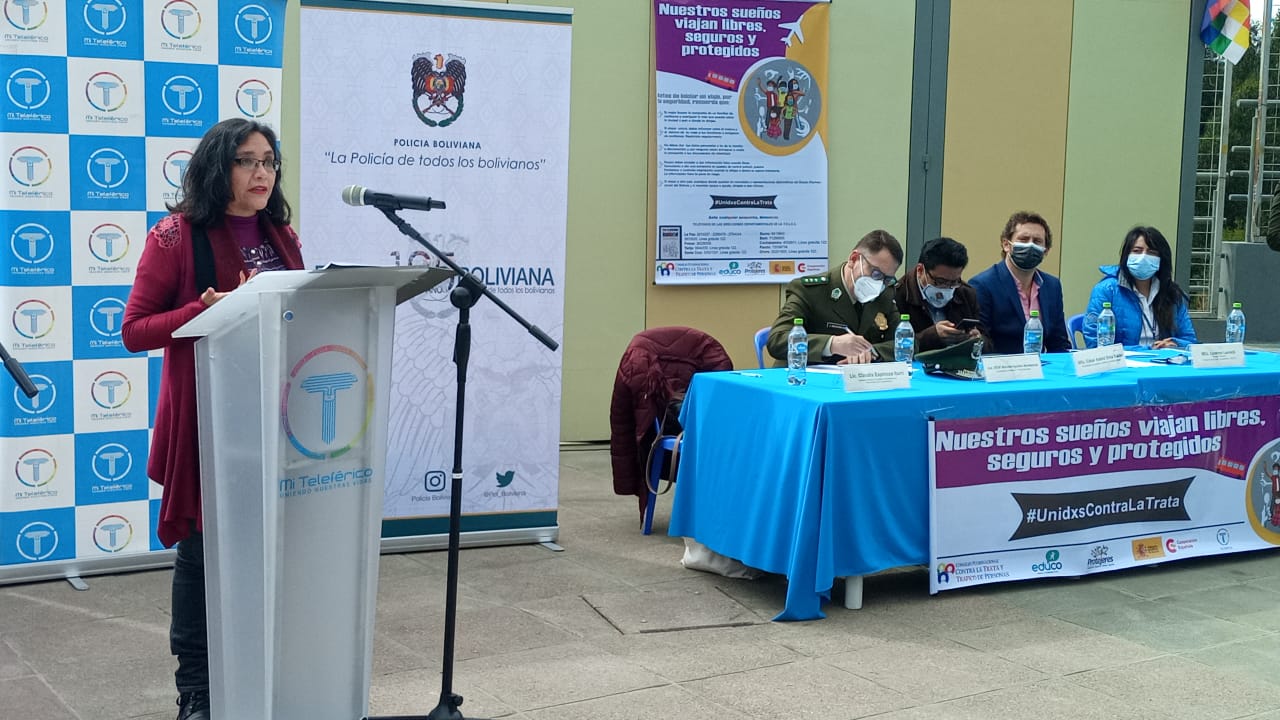 Gobierno presenta “Nuestros sueños viajan libres, seguros y protegidos”, la estrategia comunicacional contra la trata y tráfico de personas