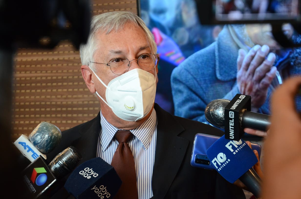 Expresidente Rodríguez Veltzé destaca estabilidad económica a un año de gestión de Arce