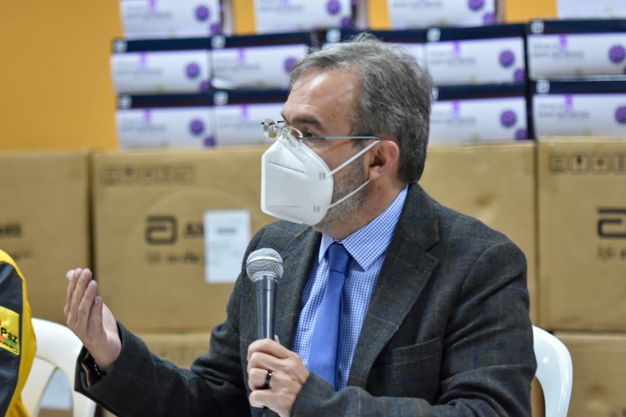 Richter califica de “sin sentido” la demanda de abrogación de la Ley de Emergencia Sanitaria