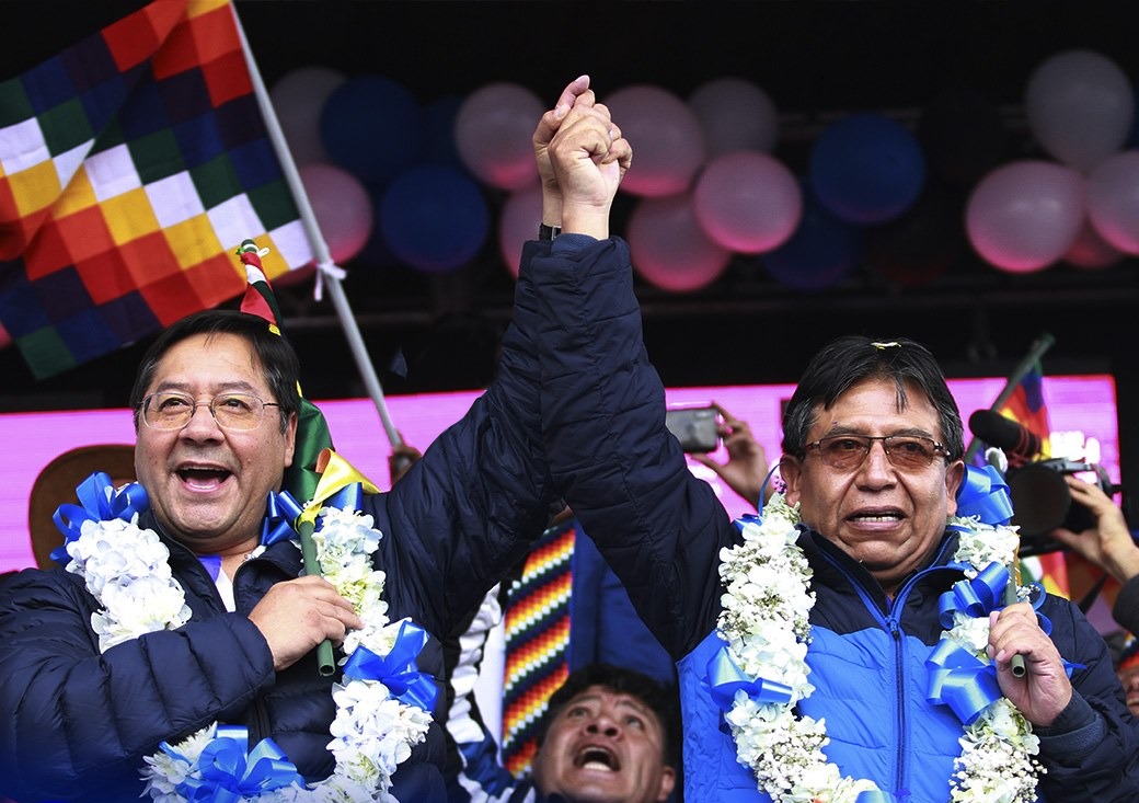 Presidente Arce recuerda que hace un año comenzó la lucha por la recuperación del gobierno