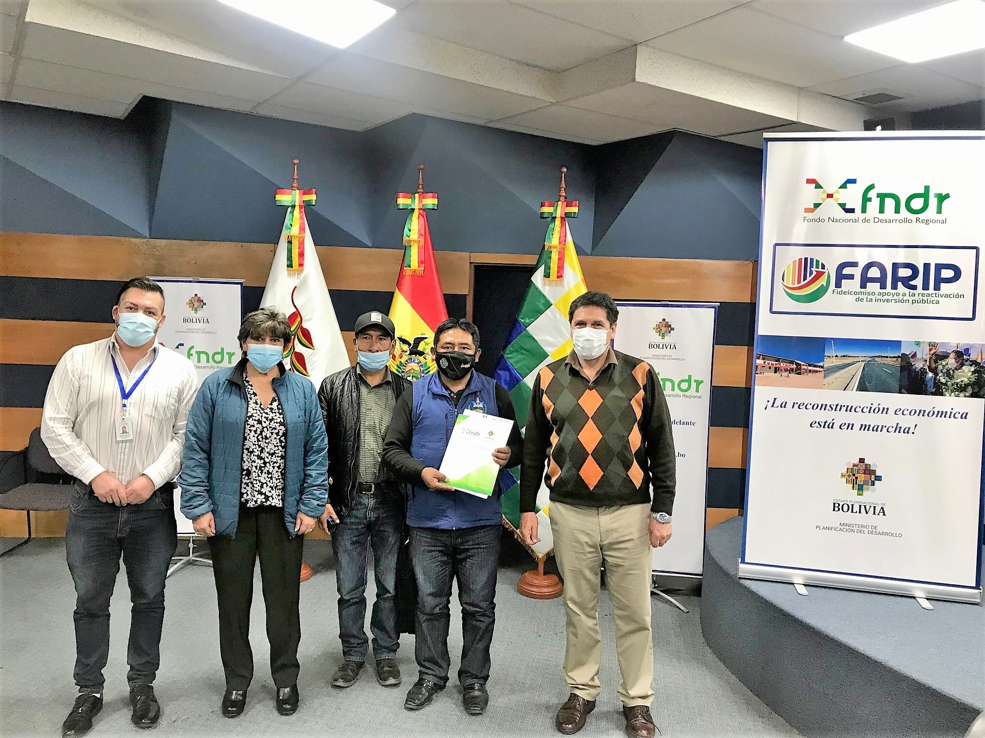 Municipios de Pucarani y Corque obtienen financiamiento del FARIP