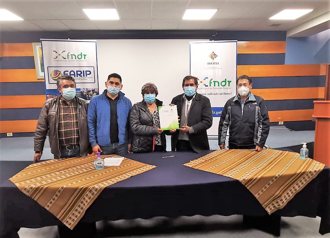 FNDR aprueba financiamiento por Bs 1 millón para el municipio de Machacamarca