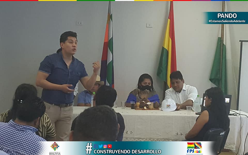 FPS socializa alcances y características del fondo concursable Focipp con autoridades de Pando