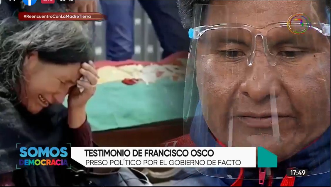 Preso del gobierno de facto: “Me golpearon hasta quedar inconsciente y me dieron por muerto por que creyeron que era del MAS”