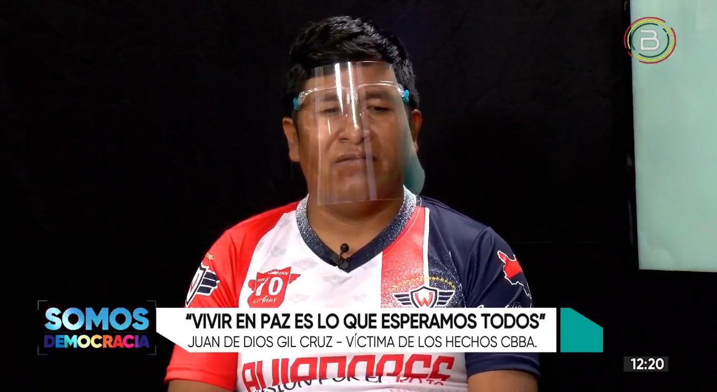 Víctima de represión policial: “Todo tienen que pagar los golpistas”